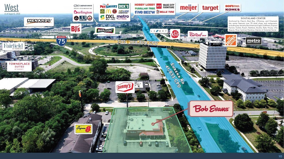 More Photos Of 20465 Eureka Rd, Taylor Restaurant For Sale