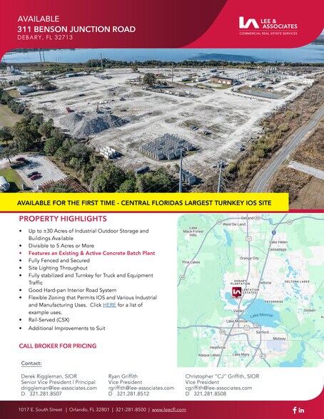 More Photos Of 311 Benson Junction Road Rd, Debary Land For Sale