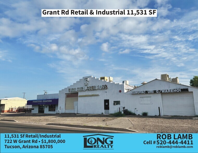 Primary Photo Of 722 Grant rd, Tucson Warehouse For Sale