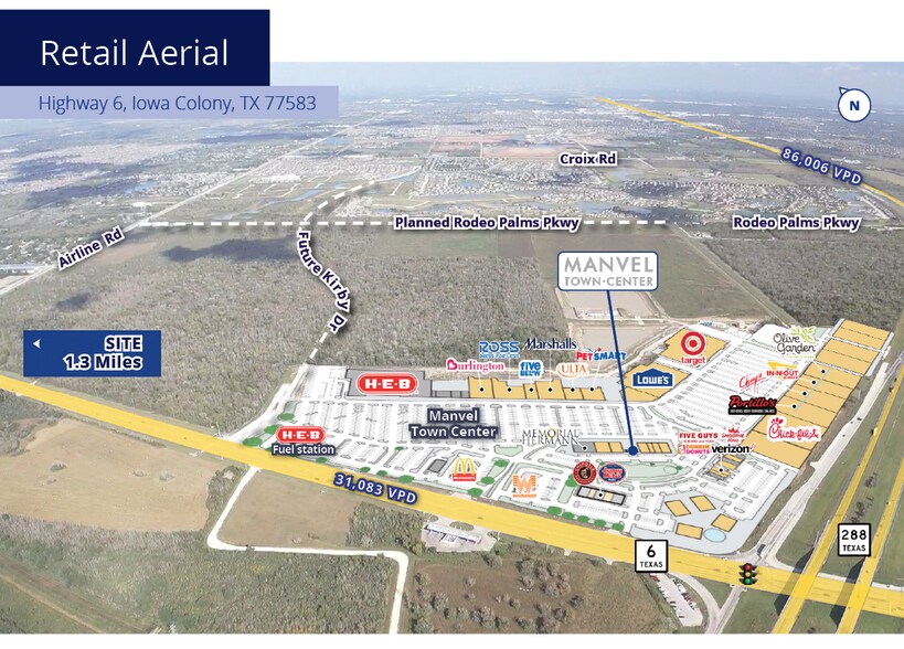 More Photos Of 0 Highway 6, Rosharon Land For Sale