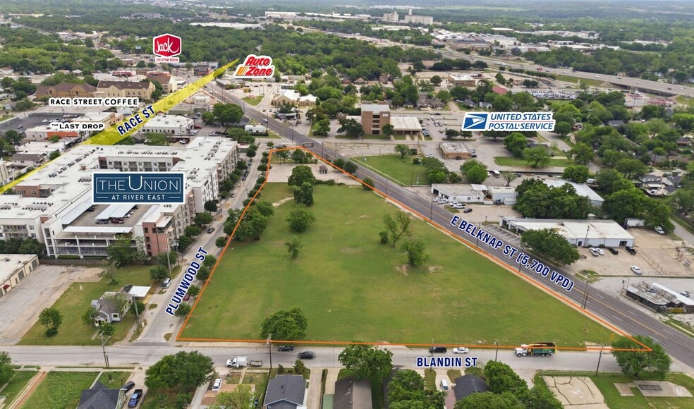 Primary Photo Of 2819 E Belknap St, Fort Worth Land For Sale