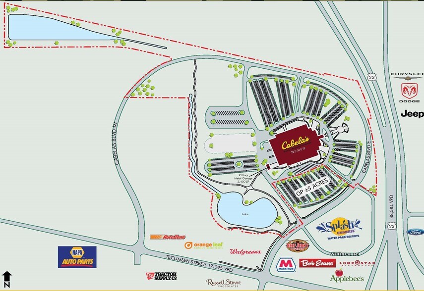 More Photos Of 110 Cabela Blvd E, Dundee Freestanding For Sale