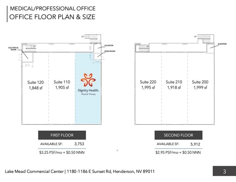 More Photos Of 1180 E Sunset Rd, Henderson Medical For Lease
