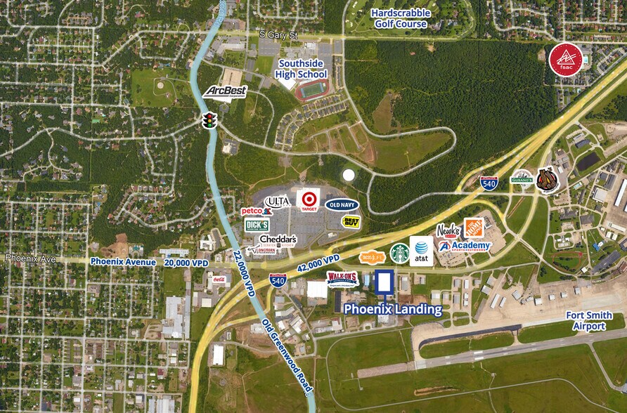 Primary Photo Of Phoenix Avenue and S 46th Street, Fort Smith Land For Lease