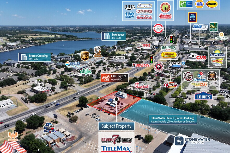 More Photos Of 1001 E Highway 377, Granbury Fast Food For Sale