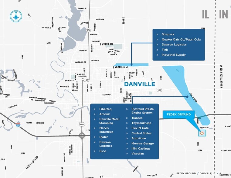More Photos Of 3620 Borgen Dr, Danville Distribution For Sale