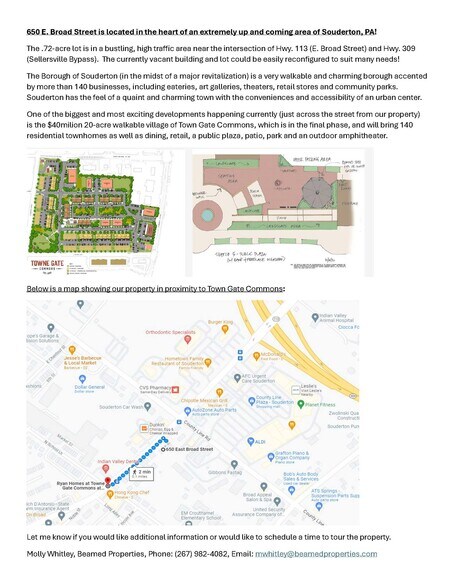 More Photos Of 650 E Broad St, Souderton Freestanding For Sale