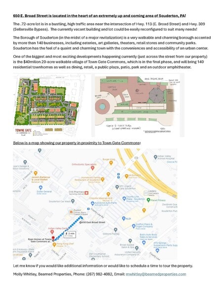 More Photos Of 650 E Broad St, Souderton Freestanding For Sale