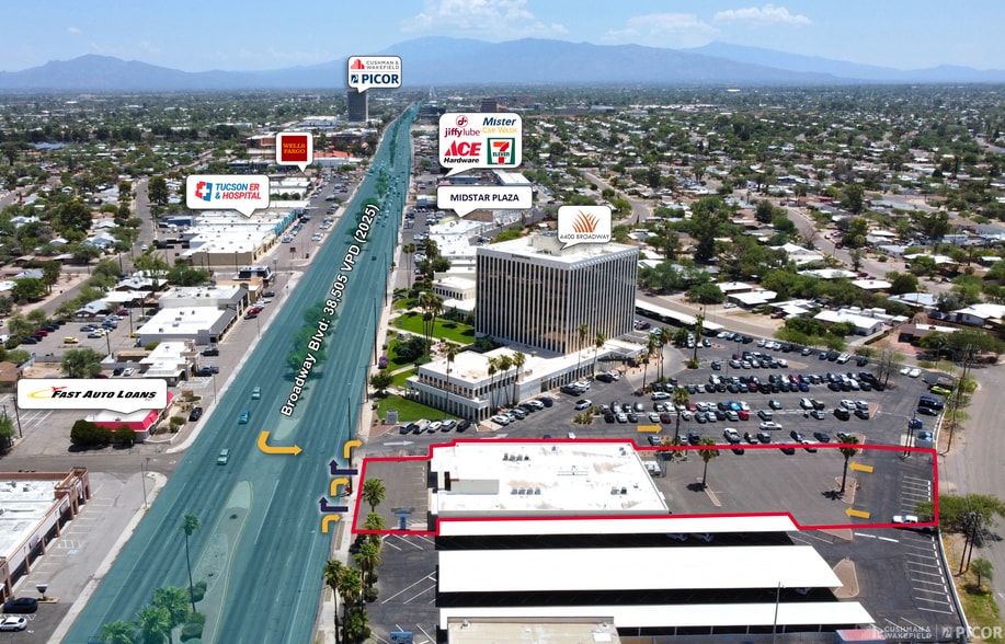 More Photos Of 4380 E Broadway Blvd, Tucson Freestanding For Sale