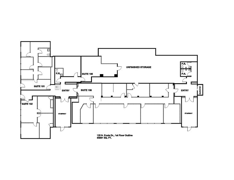 More Photos Of 125 N Enola Dr, Enola Office For Sale