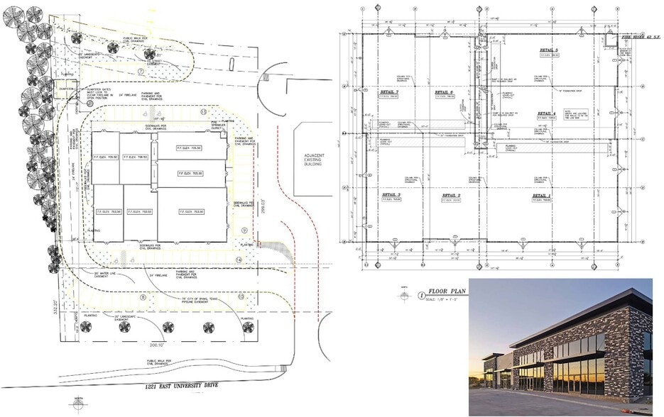 More Photos Of 1221 E University Dr, Prosper General Retail For Lease