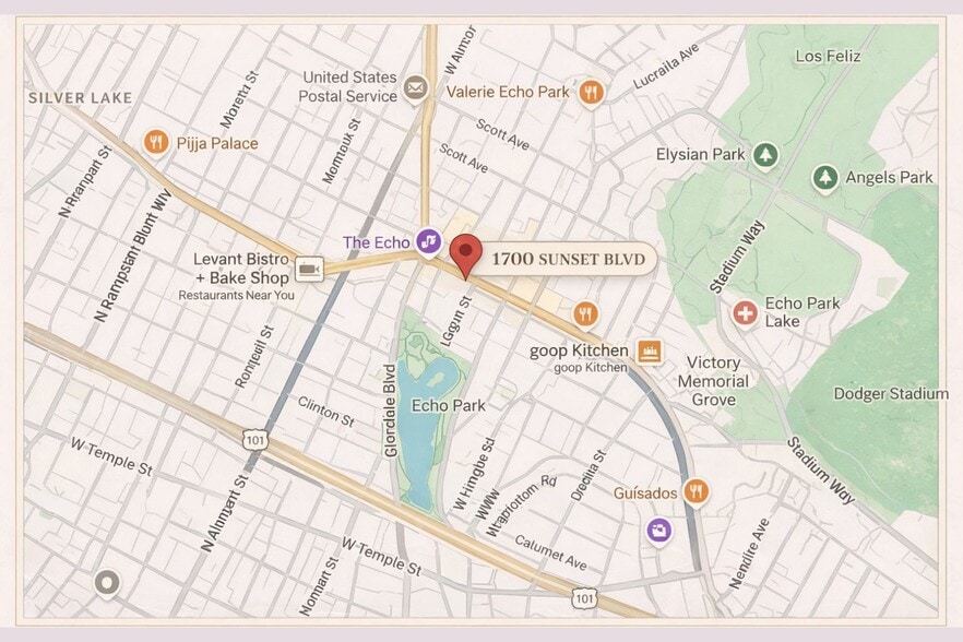 More Photos Of 1706 W Sunset Blvd, Los Angeles Apartments For Lease