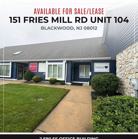 More Photos Of 151 Fries Mill Rd, Turnersville Medical For Sale