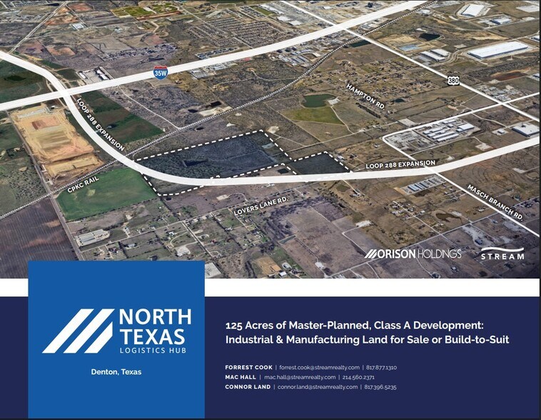 Primary Photo Of Loop 288, Denton Land For Sale