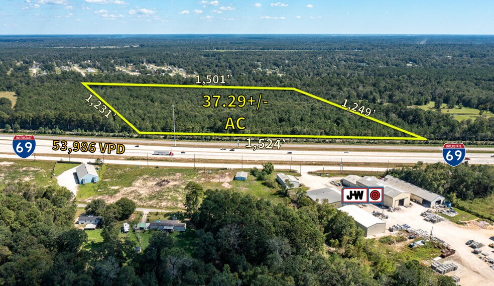 Primary Photo Of 0 Hwy 59 & Midline rd rd, Splendora Land For Sale