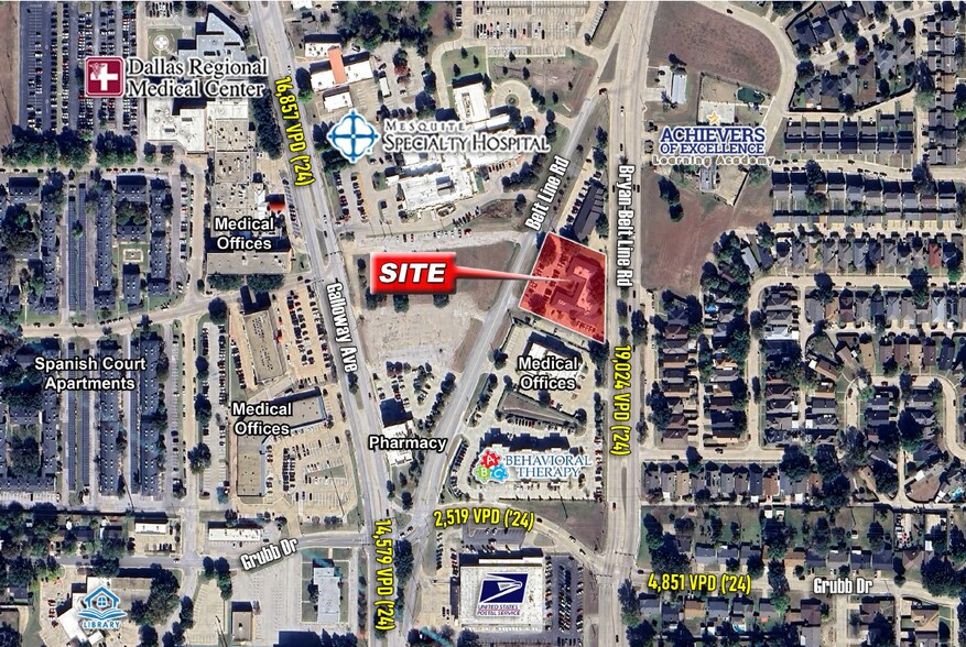 More Photos Of 1010 N Belt Line Rd, Mesquite Medical For Lease