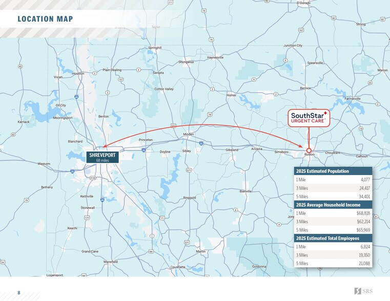 More Photos Of 117 N Service Rd E, Ruston Freestanding For Sale