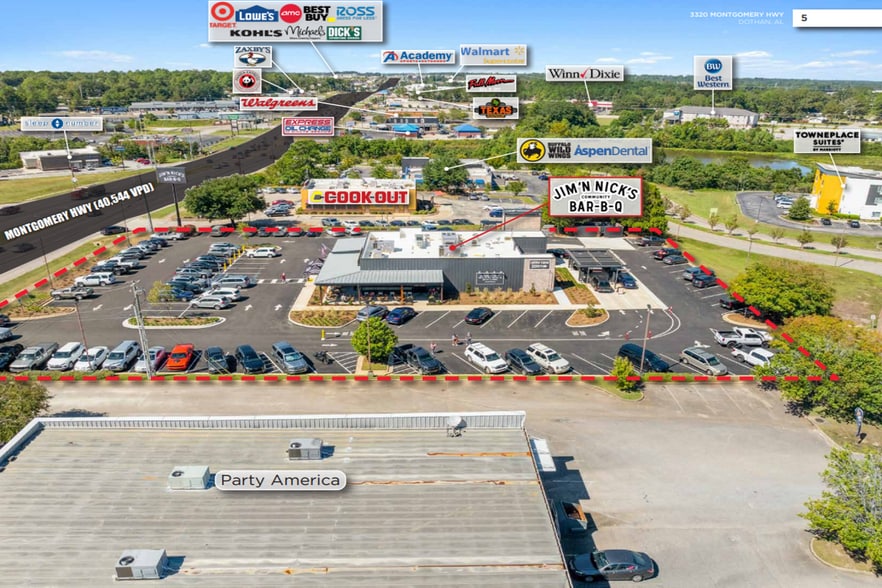 More Photos Of 3320 Montgomery Hwy, Dothan Restaurant For Sale