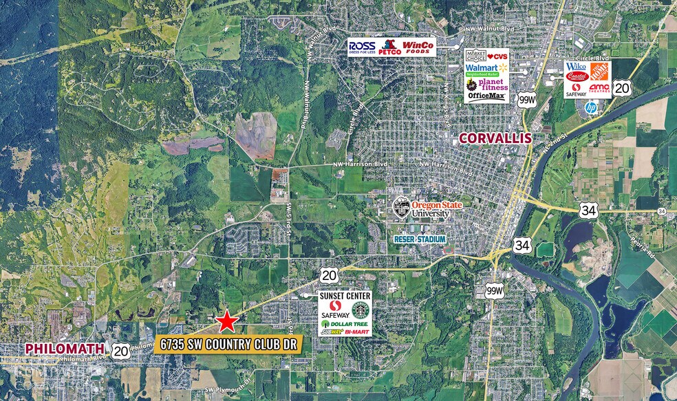 More Photos Of 6735 SW Country Club Dr, Corvallis General Retail For Sale