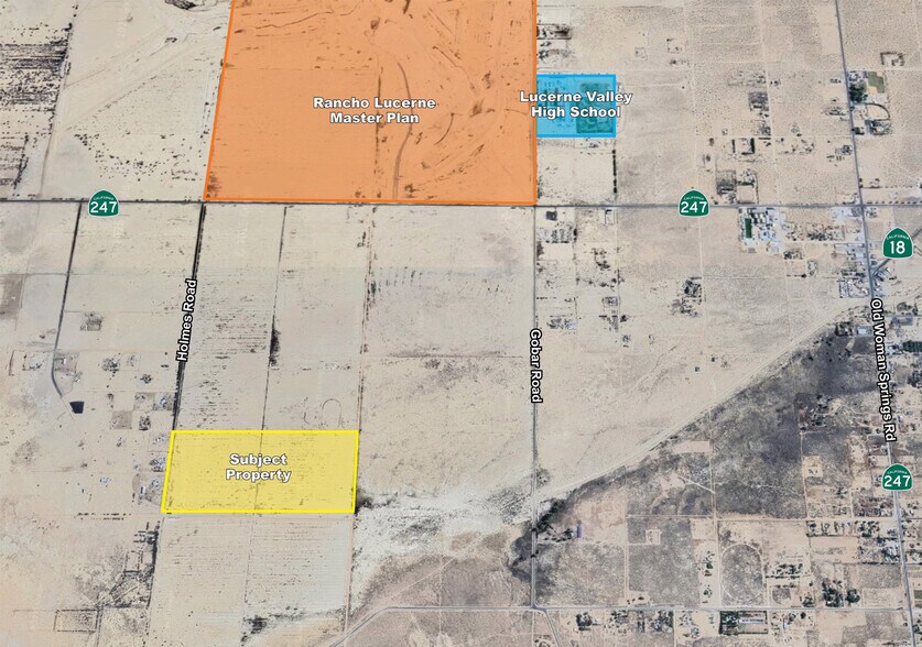 Primary Photo Of Holmes Road, Lucerne Valley Land For Sale