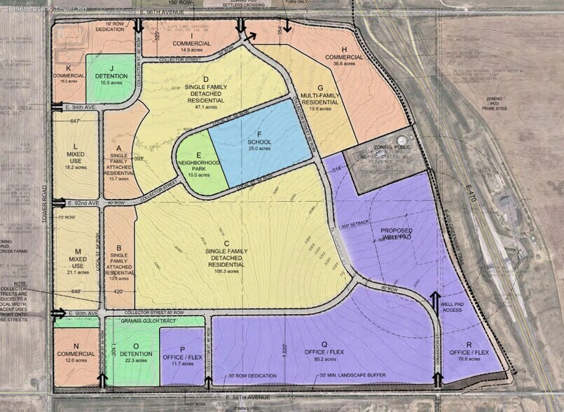 More Photos Of Tower Road and Legato Pkwy- 14 Tracts For Sale, Commerce City Land For Sale
