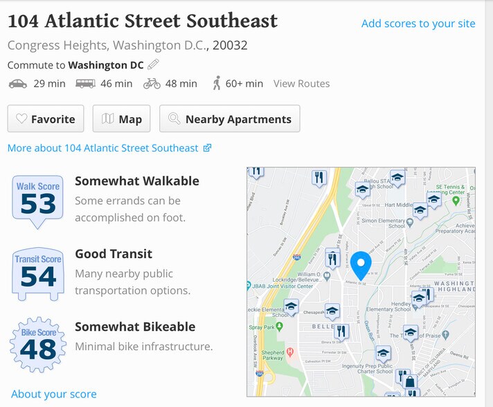 More Photos Of 104 Atlantic St SE, Washington Apartments For Sale