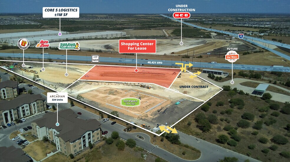 Primary Photo Of 1604 E at IH-10 E, Converse General Retail For Lease