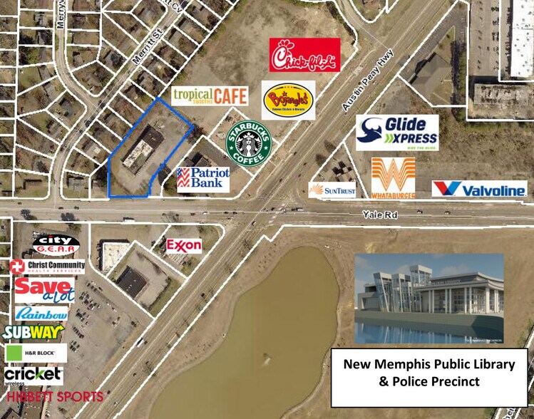 More Photos Of 4594 Yale Rd, Memphis General Retail For Sale