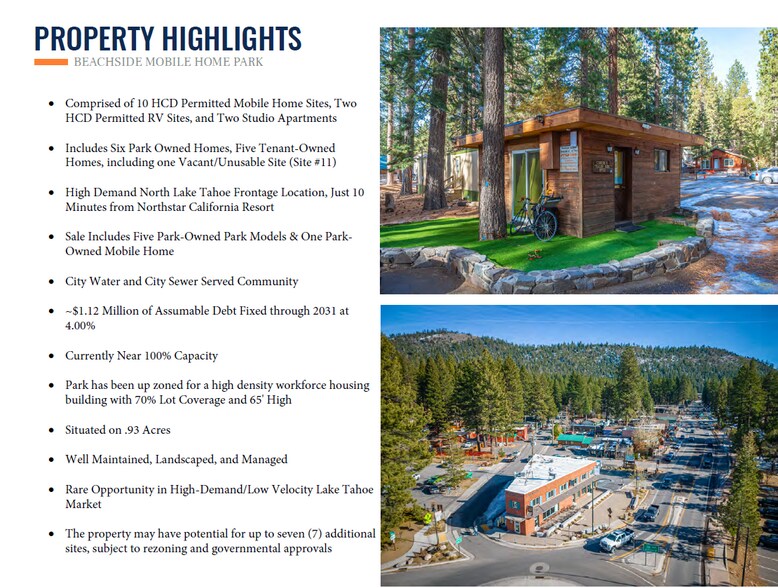 More Photos Of 8345 Trout Ave, Kings Beach Manufactured Housing Mobile Home Park For Sale