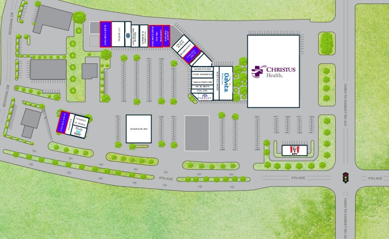 More Photos Of 8607-8801 9th Ave, Port Arthur Unknown For Lease