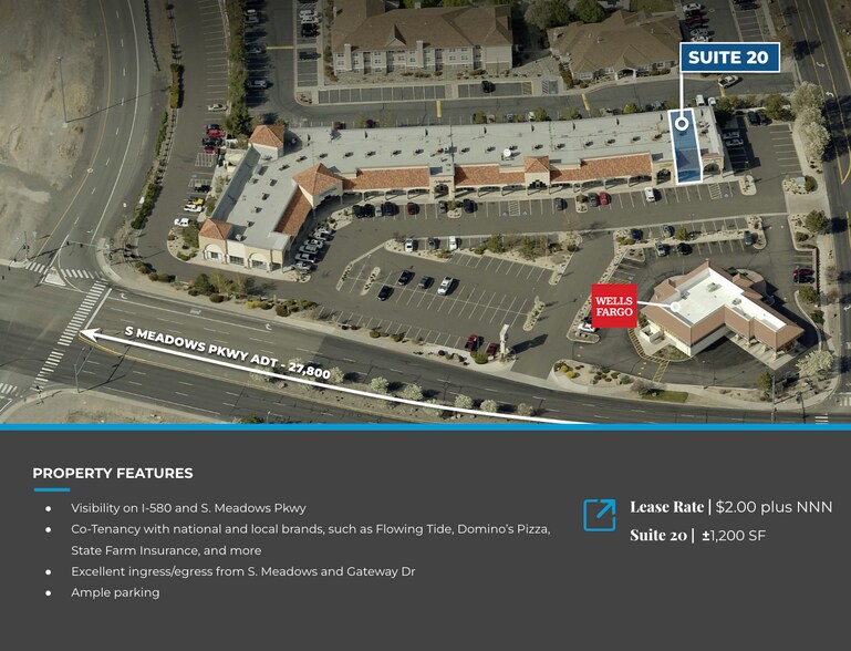 More Photos Of 465 S Meadows Pky, Reno General Retail For Lease