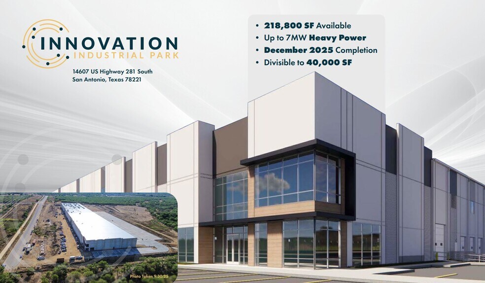 Primary Photo Of Innovation Industrial Park, San Antonio Unknown For Lease