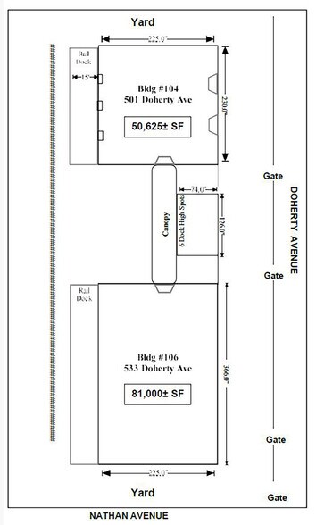 More Photos Of 533 Doherty Ave, Modesto Warehouse For Lease