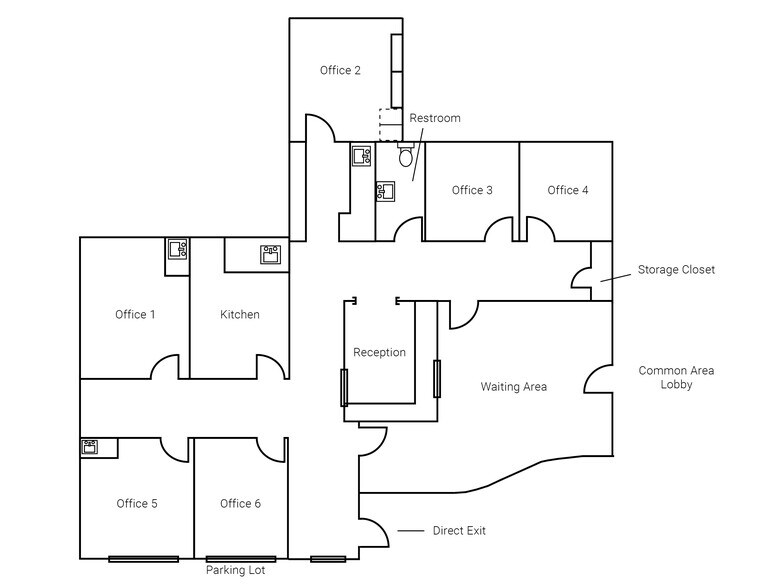 More Photos Of 130 N Gross Rd, Kingsland Medical For Lease