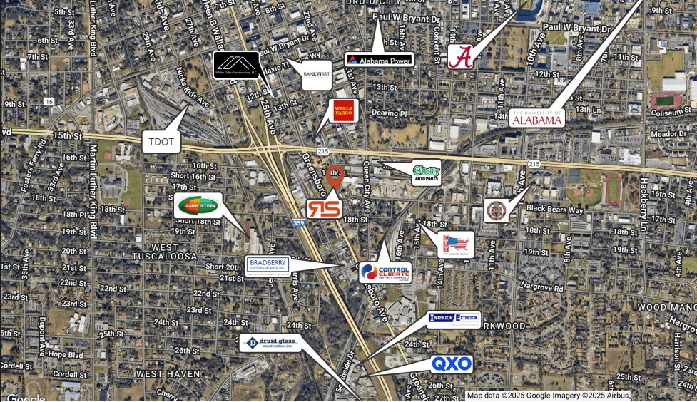 More Photos Of 1601 23rd Ave, Tuscaloosa Light Distribution For Lease