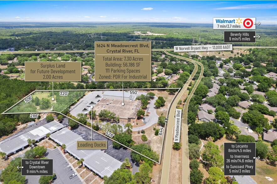 More Photos Of 1624 N Meadowcrest Blvd, Crystal River Manufacturing For Lease