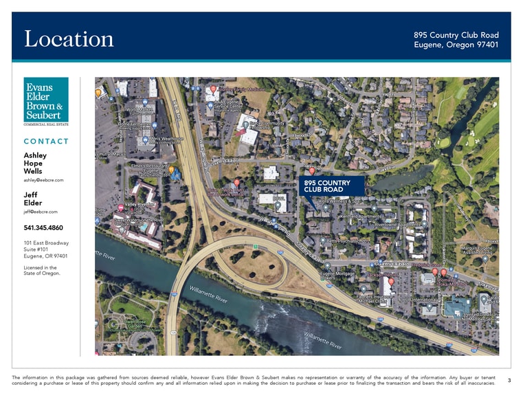 More Photos Of 895 Country Club Rd, Eugene Office For Lease