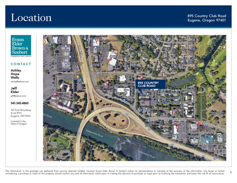 More Photos Of 895 Country Club Rd, Eugene Office For Lease