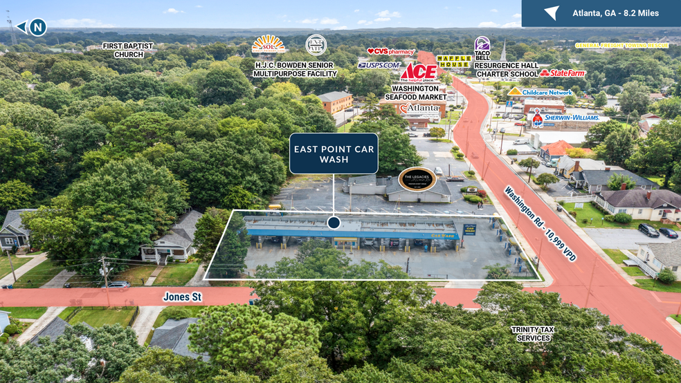 More Photos Of 1835 Washington Ave E, East Point Carwash For Sale