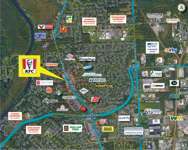 More Photos Of 7601 Oswego Rd, Liverpool Fast Food For Lease