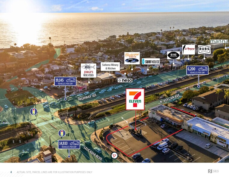 More Photos Of 915 N Vulcan Ave, Encinitas General Retail For Sale