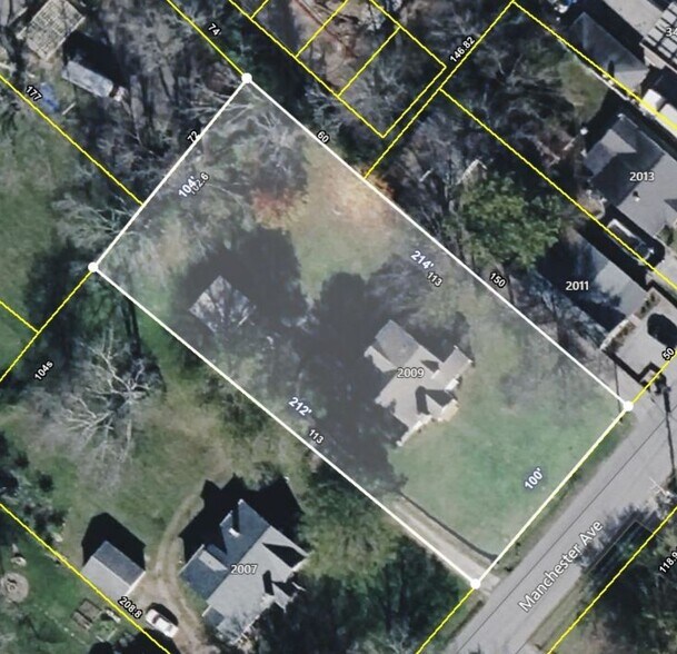 More Photos Of 2009 Manchester Ave, Nashville Land For Sale