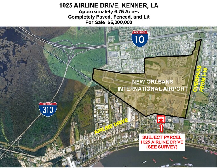 Primary Photo Of 1025 Airline Dr, Kenner Land For Sale