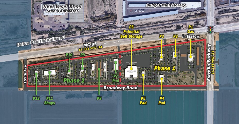 Primary Photo Of SWC Hwy 85 & Estrella Pky, Goodyear General Retail For Lease