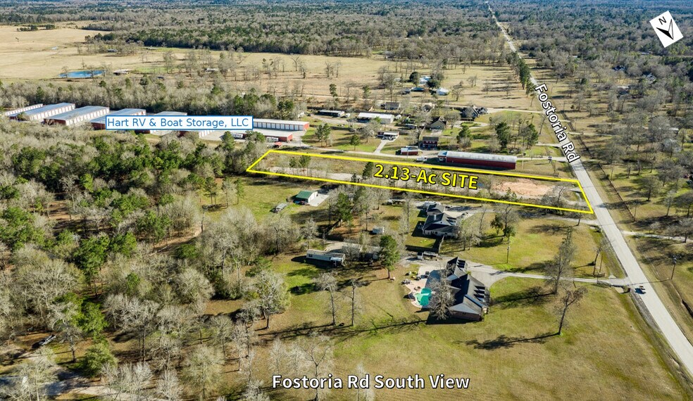 8155 Fostoria Rd, Cleveland, TX 77328 Land For Sale