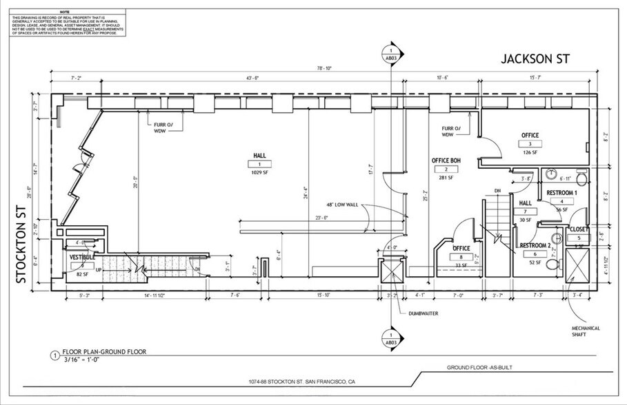More Photos Of 1074-1088 Stockton St, San Francisco Storefront Retail Office For Lease