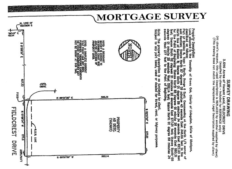 More Photos Of Fieldcrest Dr @ US-23/Bishop Rd., Green Oak Township Land For Sale