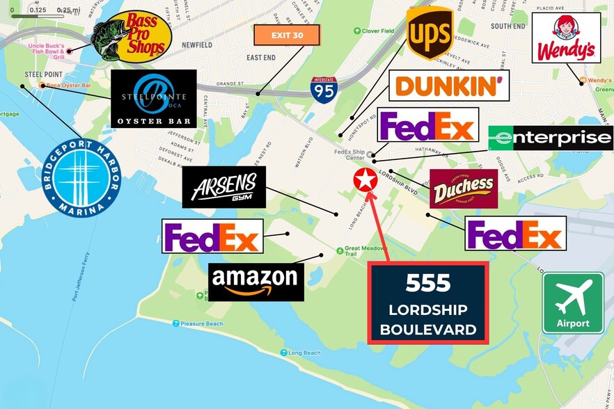 More Photos Of 555 Lordship Blvd, Stratford Showroom For Sale