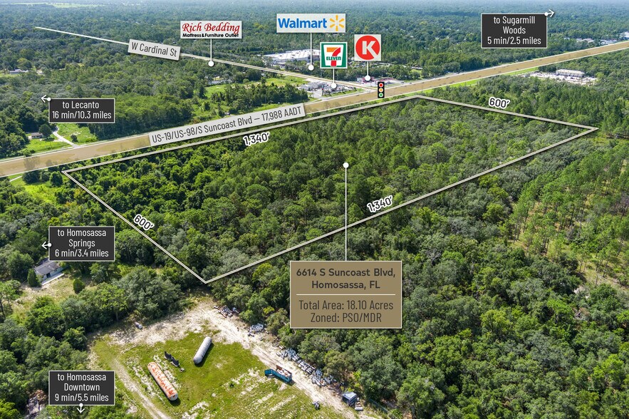 More Photos Of 6614 Suncoast blvd, Homosassa Land For Sale