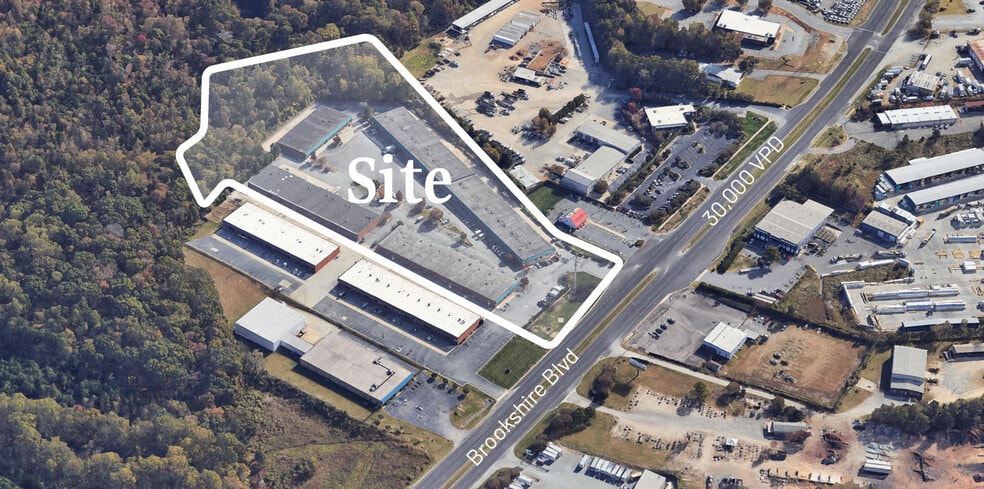 More Photos Of 6120 Brookshire Blvd, Charlotte Light Distribution For Sale